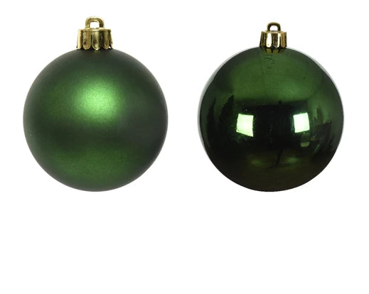 Set 6 palline in plastica – Ø8 cm