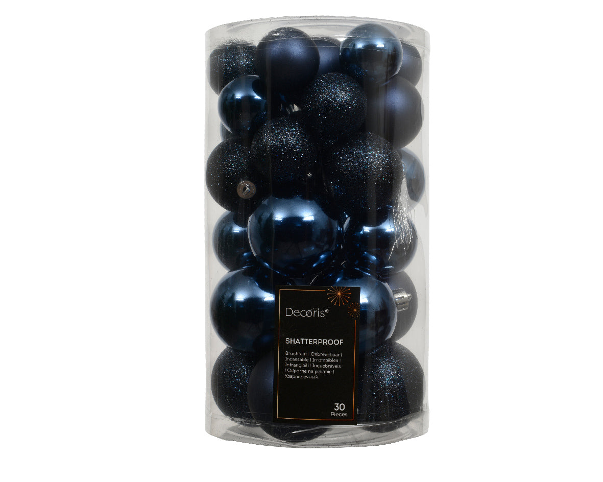Palline rosse 30 pz – Ø6 cm
