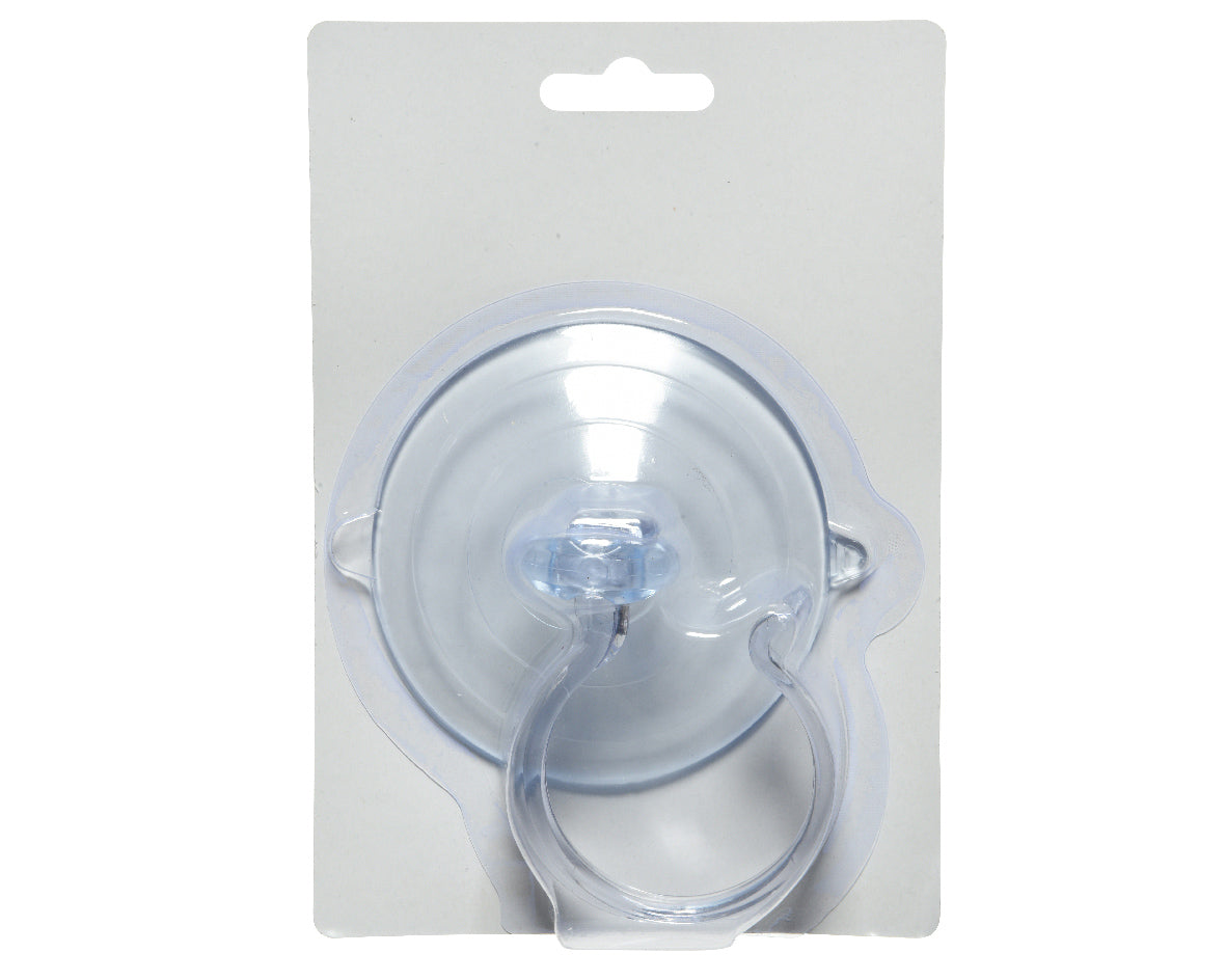 Ventosa per Luci Natalizie da Esterno in Plastica – Ø 8,5 cm (cod. 485055)
