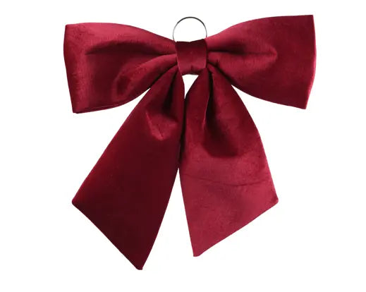 Fiocco Rosso in Poliestere con Gancio – 48 × 52 cm (cod. 610644)