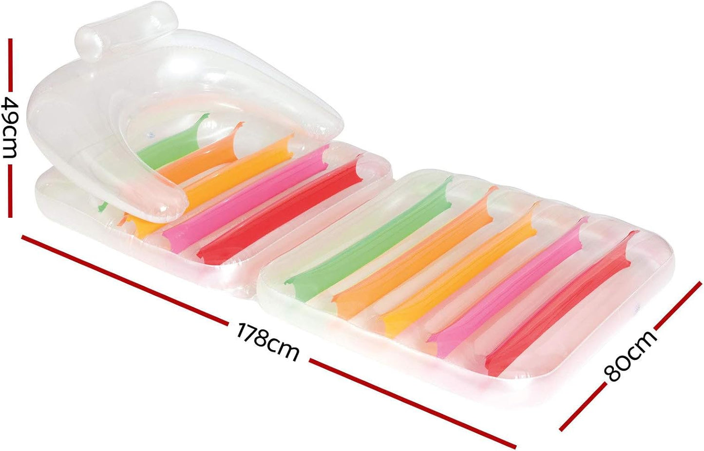 Bestway-43023 Poltrona Galleggiante, Multicolore 43023