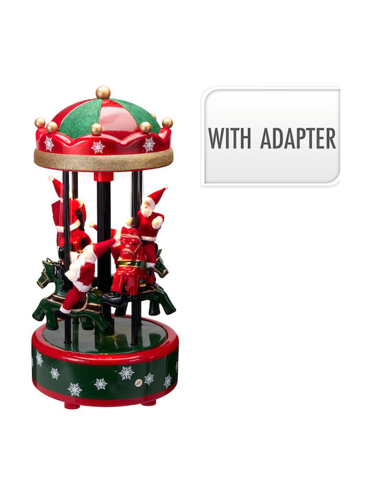 Giostra di Natale Musicale con LED – H 60 cm (cod. ASK007300)