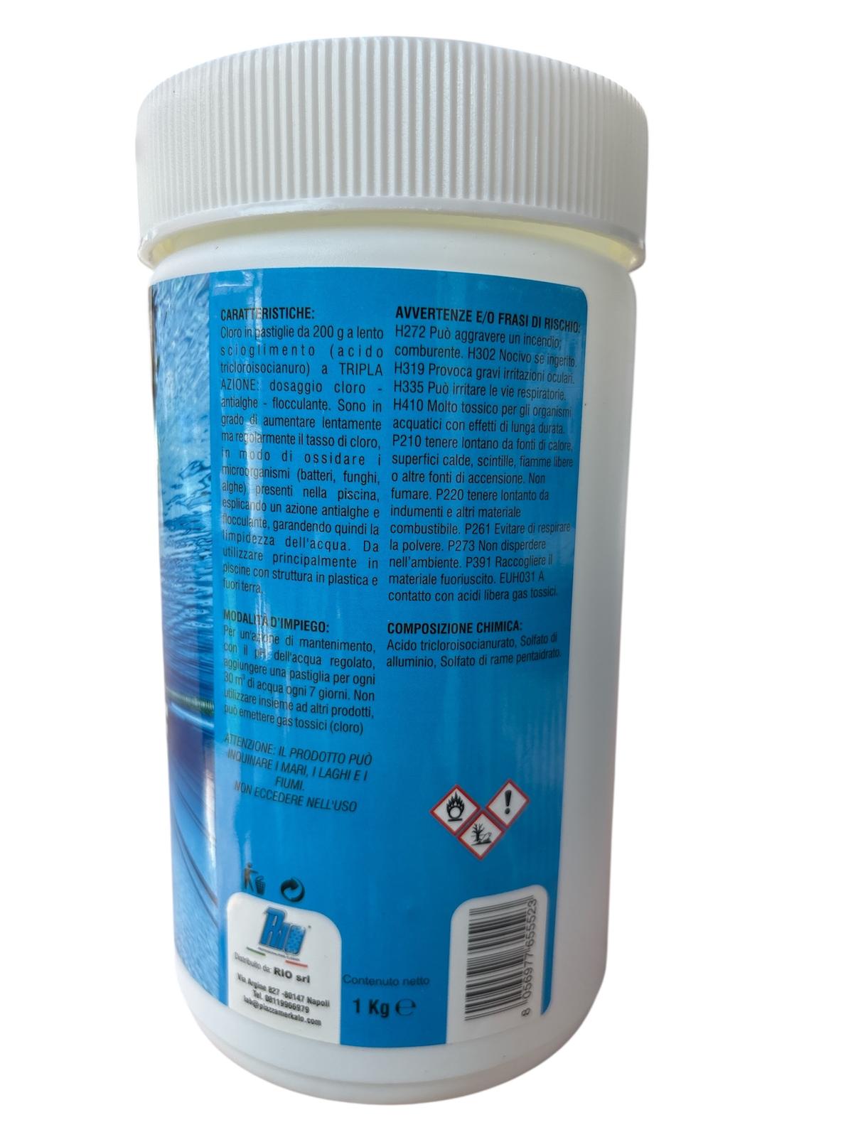 Cloro Multiazione Pasticche da 200g