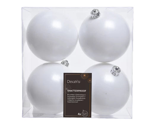 Palline 4 pz – Ø10 cm