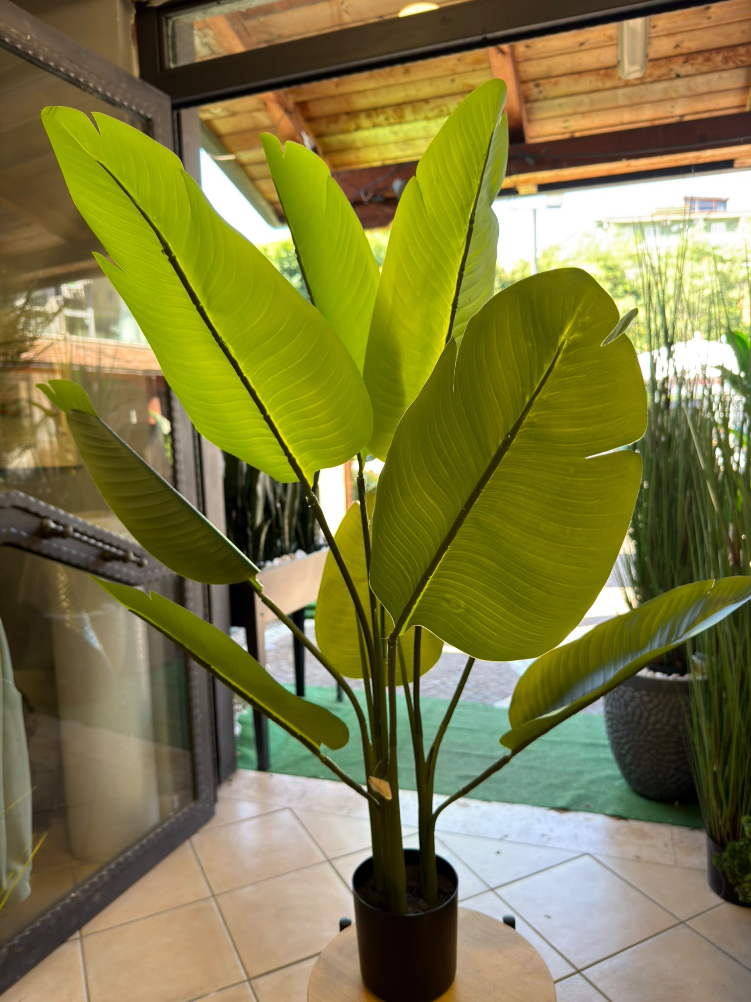 Strelitzia Artificiale 90 cm – Pianta Tropicale Realistica in PE