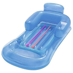 Sdraio Gonfiabile per Piscina Bestway 161x84 cm – Poltrona Estiva con Toppa di Riparazione
