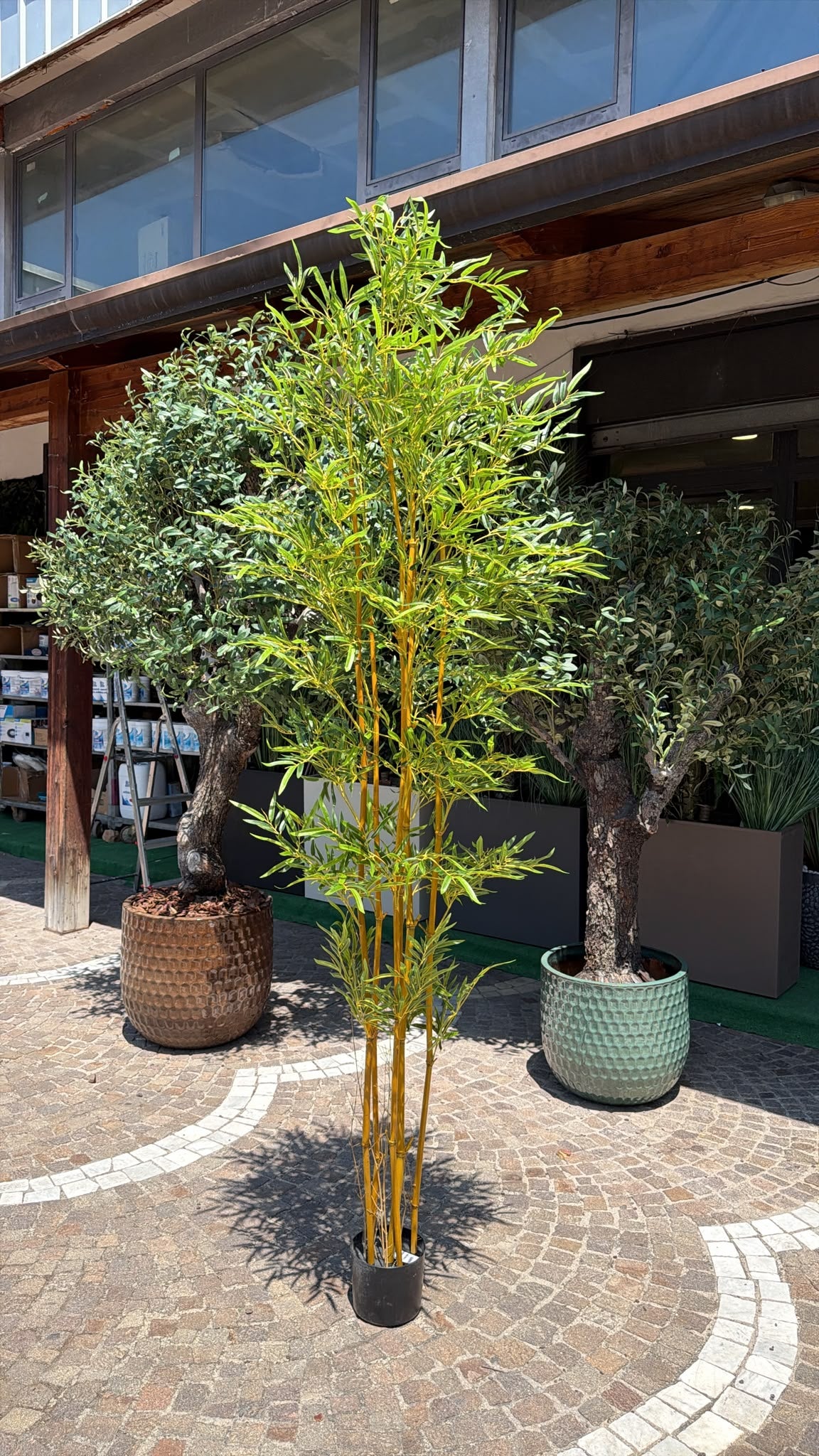 Pianta di Bambu Artificiale 240 cm