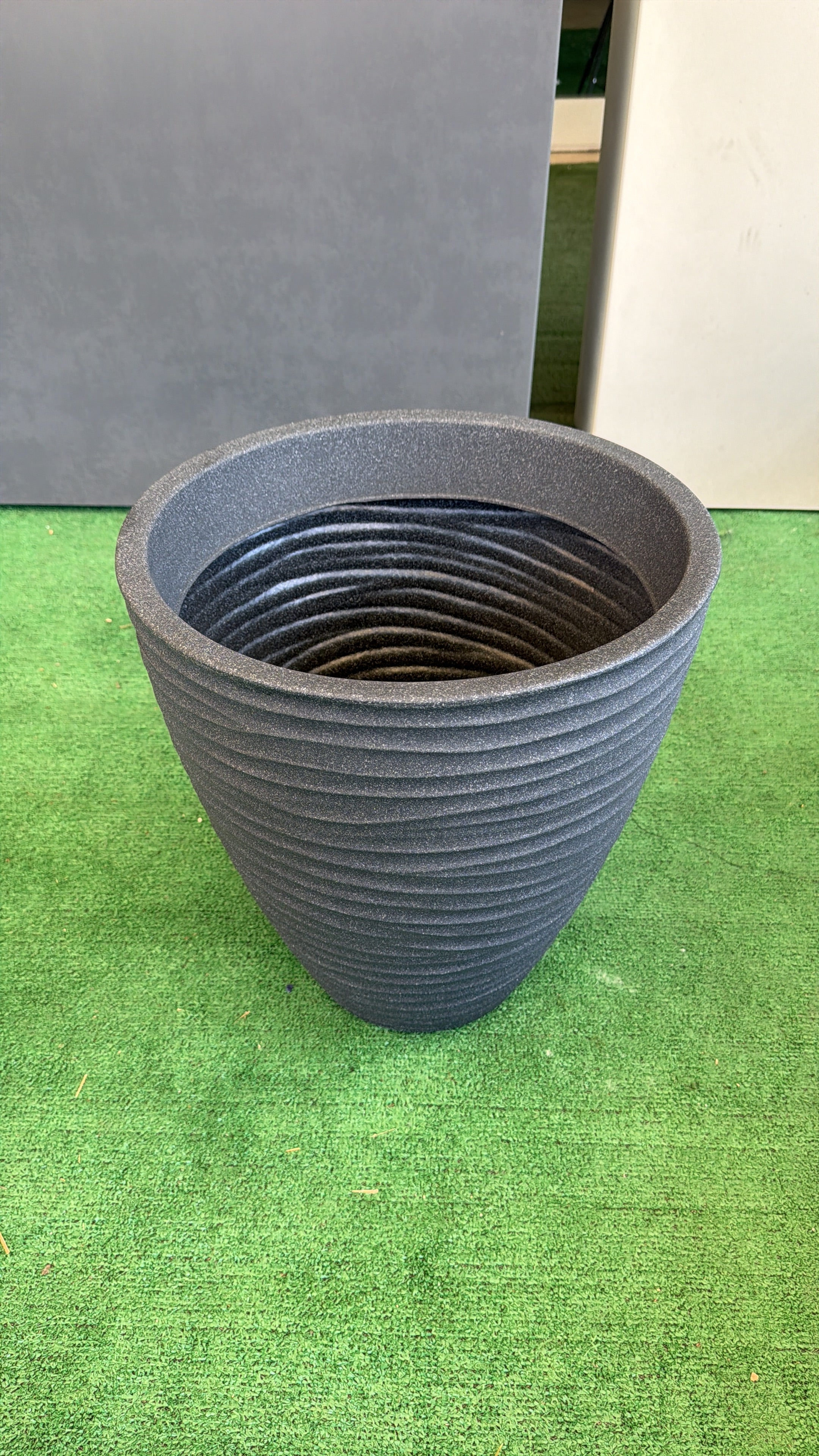 Vaso Sylt Ø40xH42 cm – Vaso Moderno per Piante e Composizioni