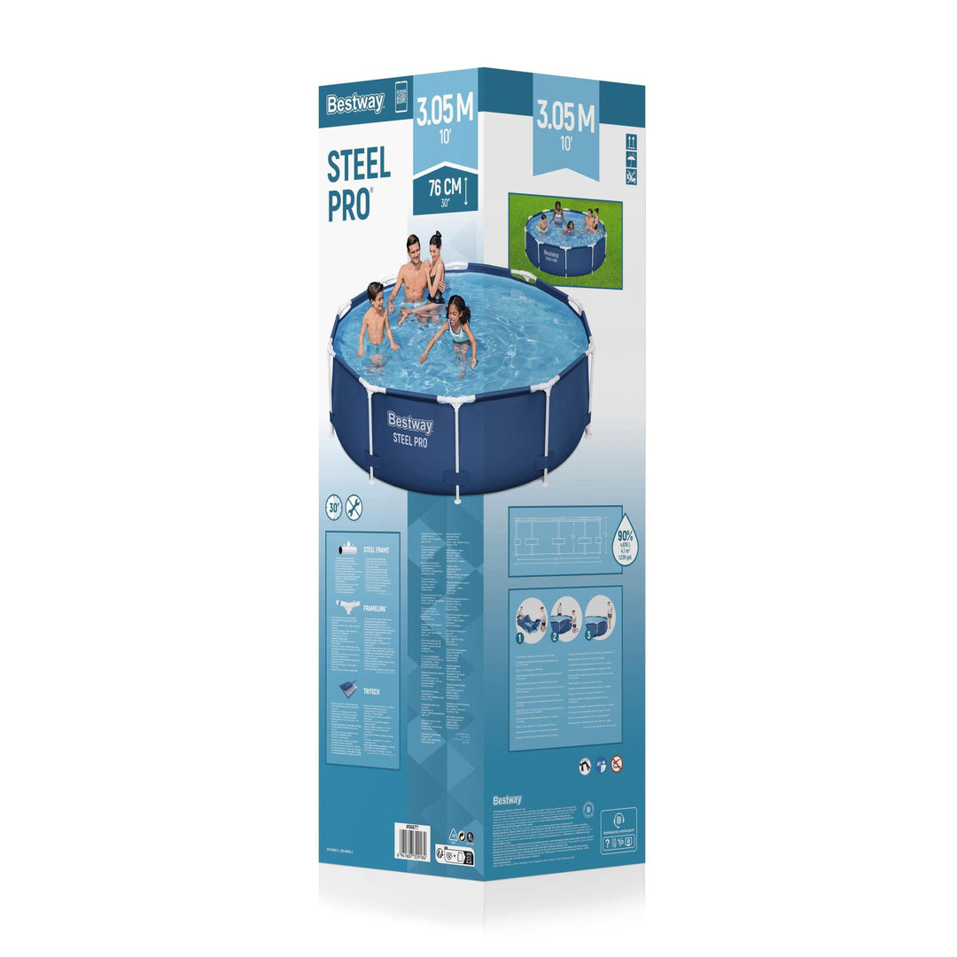 Bestway Piscina Steel Pro Rotonda Ø 305 cm