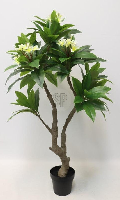 Pianta Artificiale Frangipani con Vaso – 150 cm