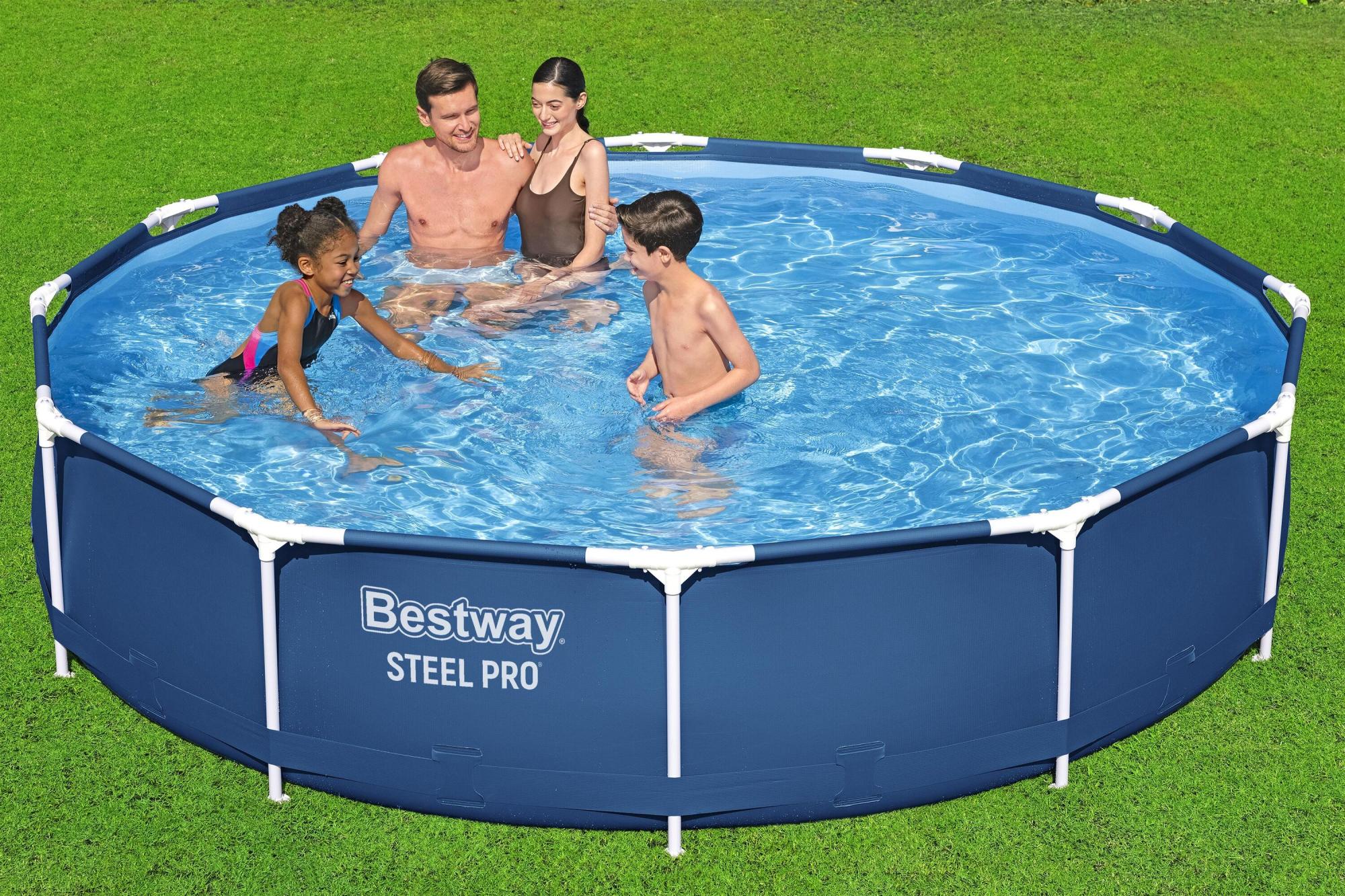 Bestway Piscina Steel Pro Rotonda Ø 366 cm