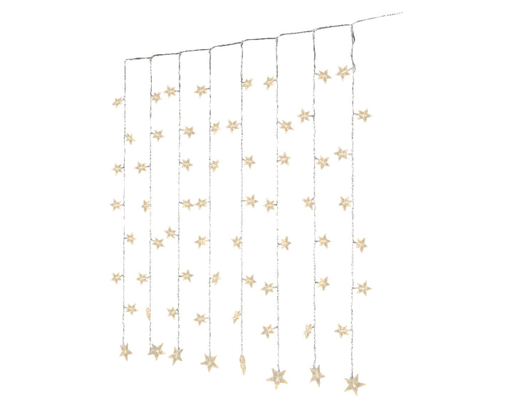 Tenda Luminosa 64 LED Bianco Caldo – 120 × 100 cm (cod. 481562)