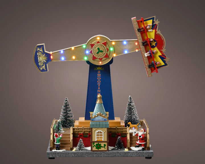 Scena Natalizia LED Lunapark 40,5 cm – Effetto Flashing (cod. 487191) – Kaemingk