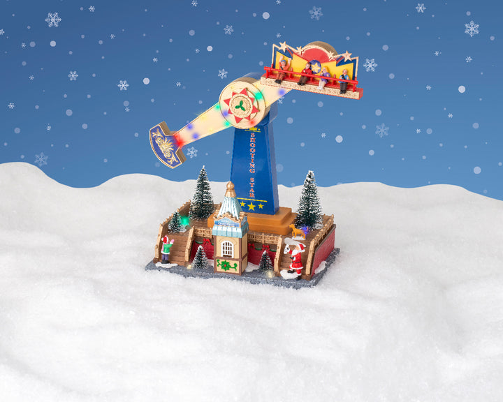 Scena Natalizia LED Lunapark 40,5 cm – Effetto Flashing (cod. 487191) – Kaemingk