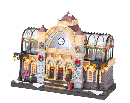 Scena Natalizia LED con Musica – Luce Fissa 25 cm (cod. 487803) – Kaemingk