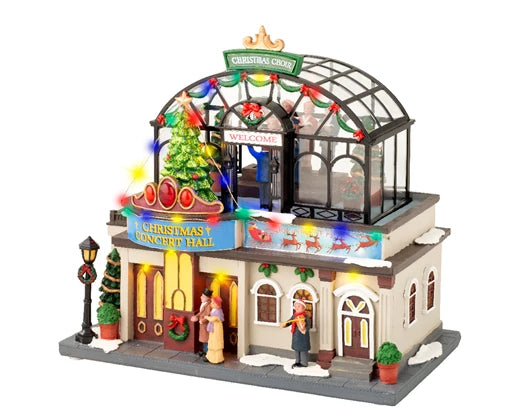 Scena Natalizia LED con Musica – 29 cm (cod. 487804) – Kaemingk