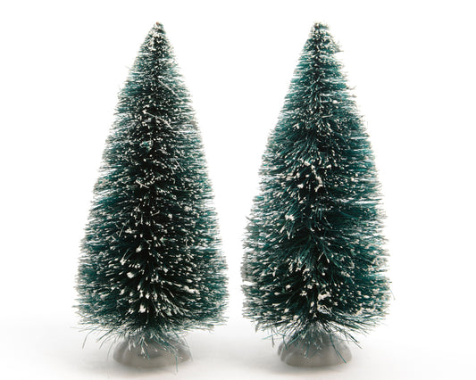 Set Alberi in Poliresina per Villaggi Natalizi – Blister 2 pezzi (cod. 488351)