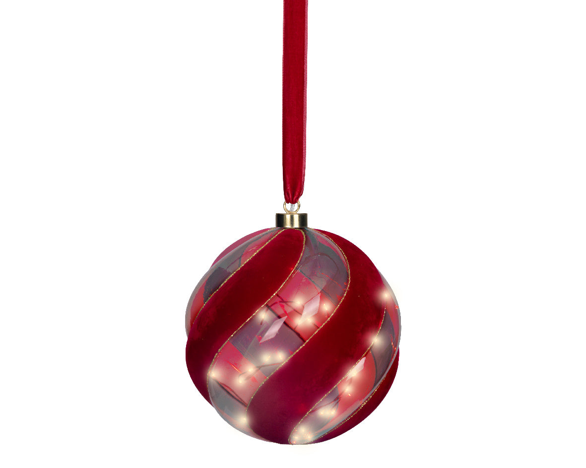 Sfera Decorativa con Micro LED Ø 20 cm (cod. 489444) – Kaemingk