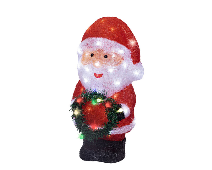 Babbo Natale LED Bianco Freddo in Acrilico (cod. 490359) – Kaemingk