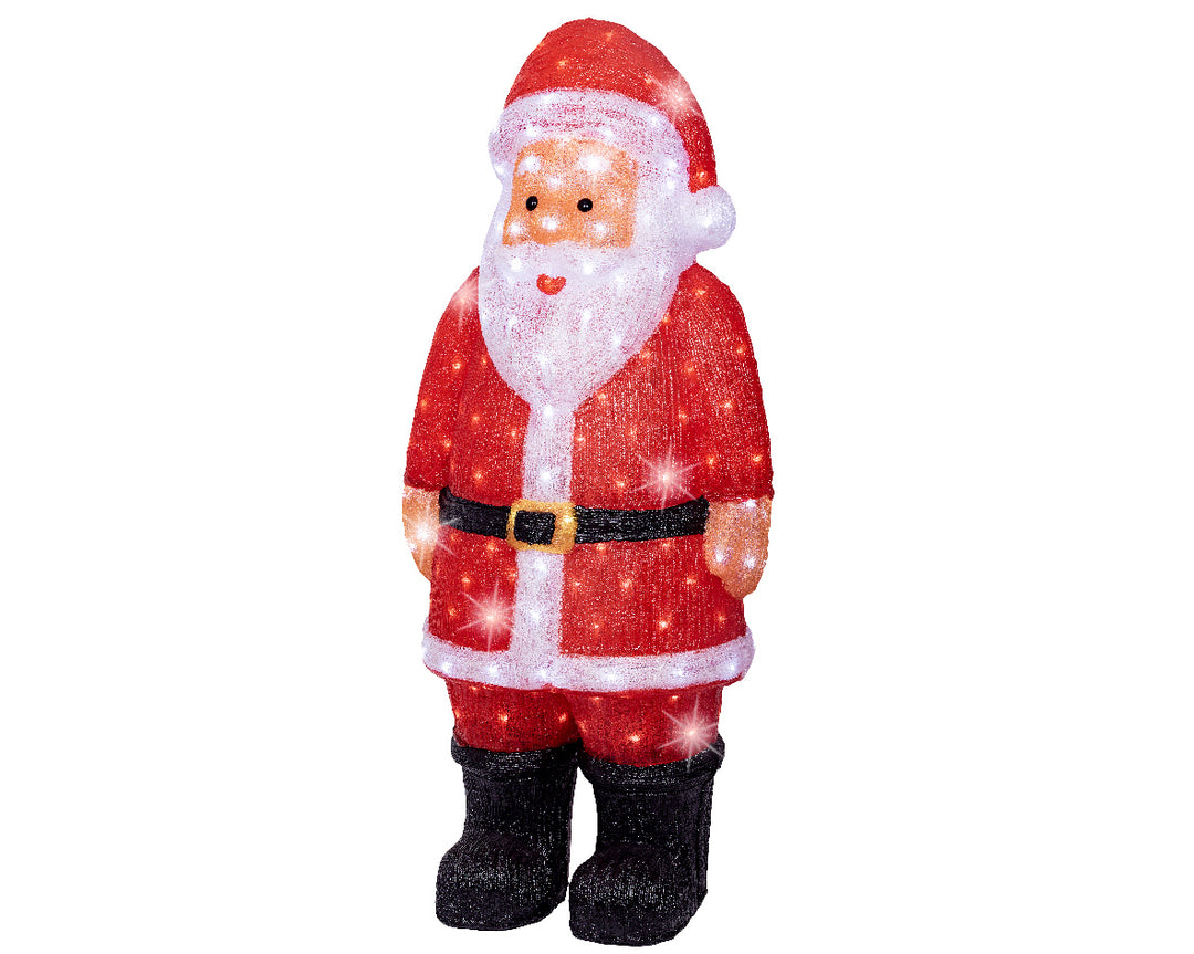 Babbo Natale LED Bianco Freddo in Acrilico (cod. 490377) – Kaemingk