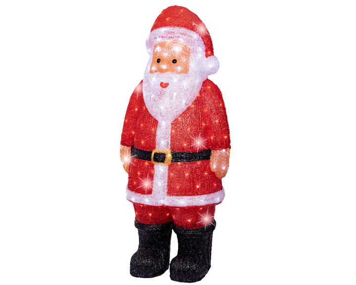 Babbo Natale LED Bianco Freddo in Acrilico (cod. 490377) – Kaemingk