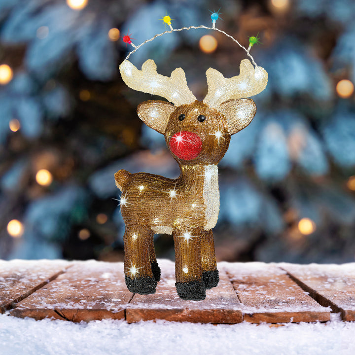 Cerbiatto LED Bianco Freddo a Effetto Flashing(cod. 491146) – Kaemingk