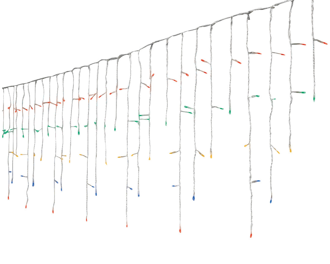 Luci di Natale a Ghiacciolo 490 LED Multicolore –  (cod. 494794) – Lumineo