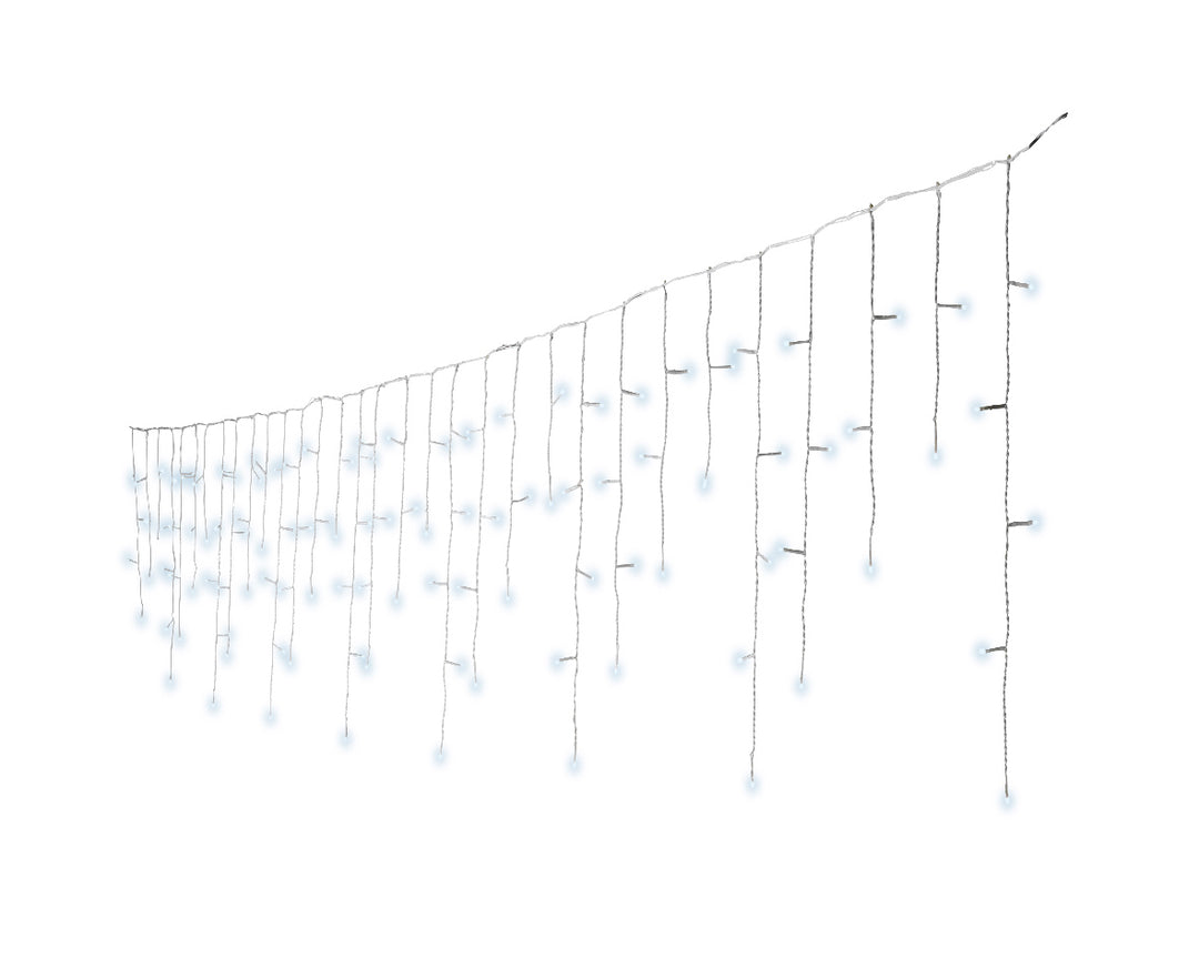 Luci di Natale a Ghiacciolo 259 LED Bianco Freddo –(cod. 494827) – Lumineo