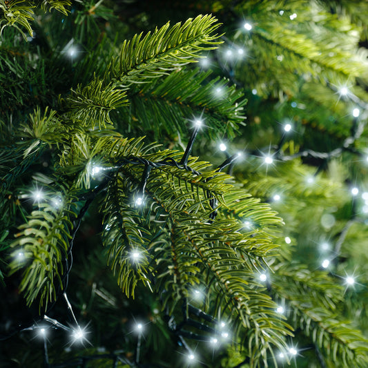 Catena LED Compact 34 m 1500L – 8 Funzioni Twinkle (cod. 495356-57-68-394) – Lumineo