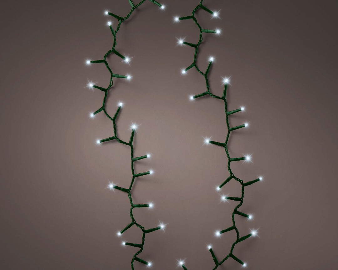 Catena LED Compact 45 m 2000L – 8 Funzioni Twinkle (cod. 495359-60-61-62) – Lumineo