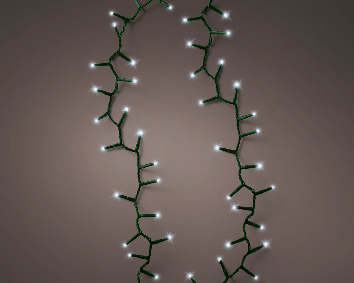 Catena LED Compact 45 m 2000L – 8 Funzioni Twinkle (cod. 495359-60-61-62) – Lumineo