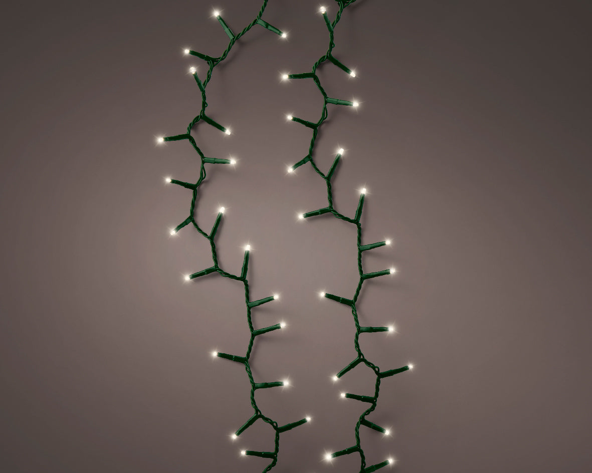 Catena LED Compact 45 m 2000L – 8 Funzioni Twinkle (cod. 495359-60-61-62) – Lumineo