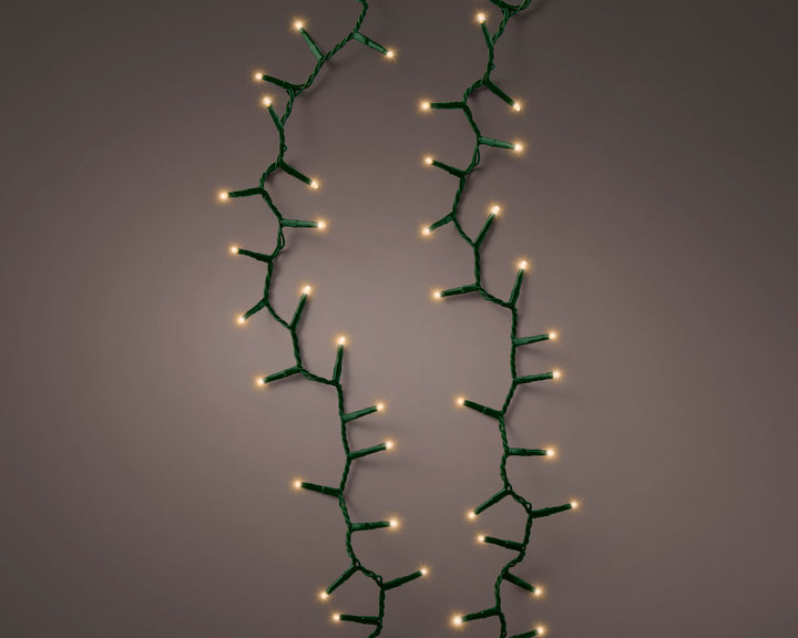 Catena LED Compact 34 m 1500L – 8 Funzioni Twinkle (cod. 495356-57-68-394) – Lumineo