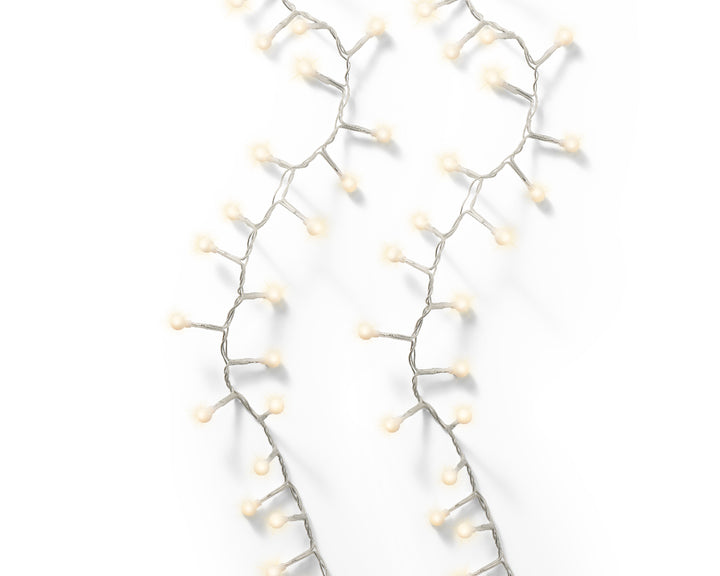 Catena LED Cherry Lights 11 m 500L – Warm White Cavo Trasparente (cod. 495582) – Lumineo