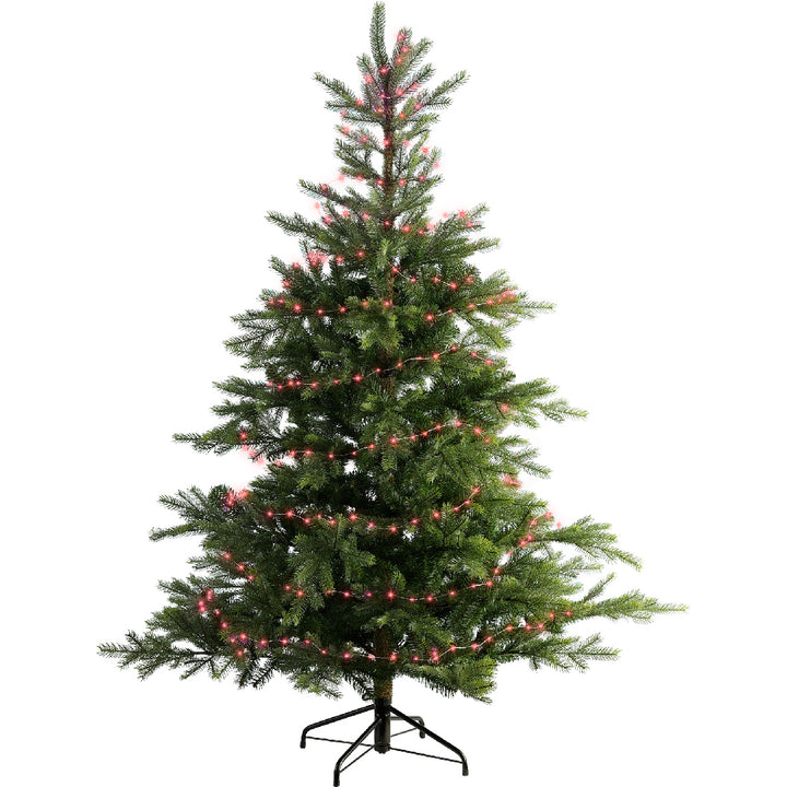 Catena Micro LED 12 m 240L – Cavo Silver (cod. 497107 Rosso / 497108 Blu) – Lumineo