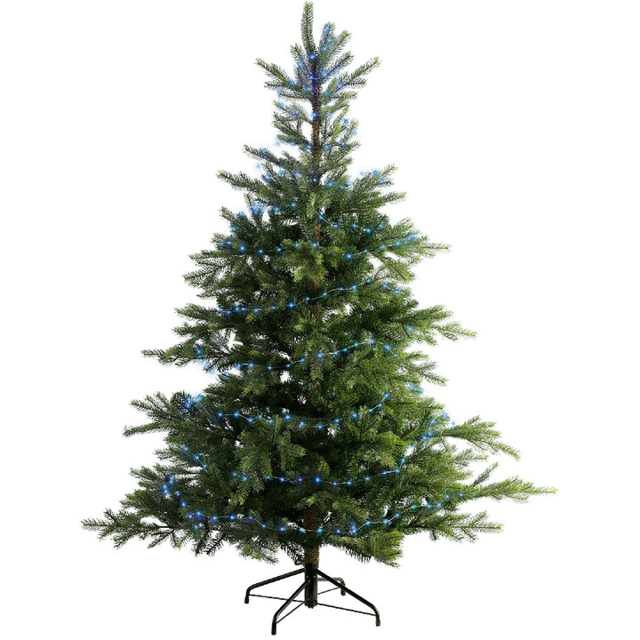 Catena Micro LED 12 m 240L – Cavo Silver (cod. 497107 Rosso / 497108 Blu) – Lumineo