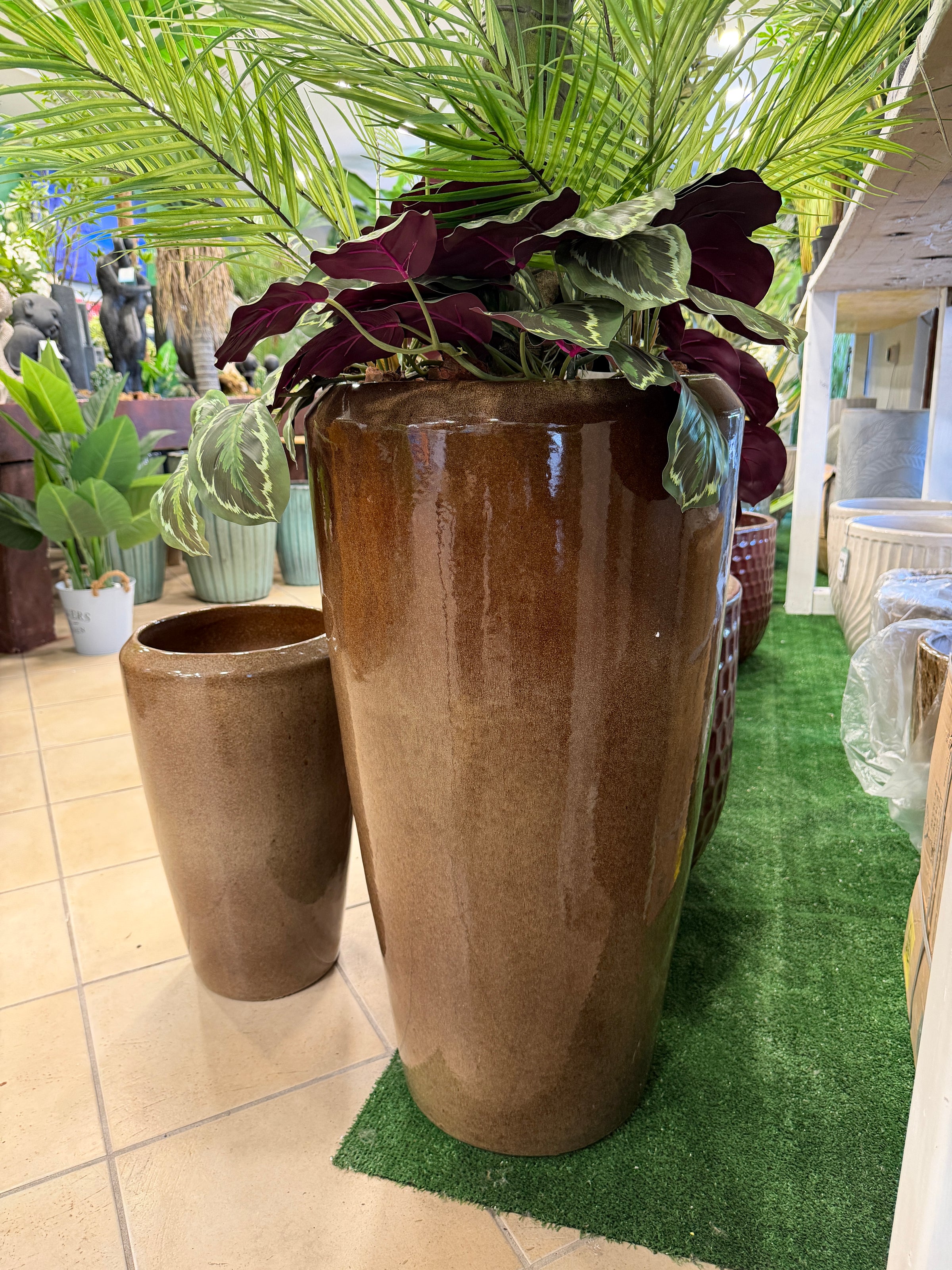 Noble Hellas Vase Macchiato S3 D30/55H50/100