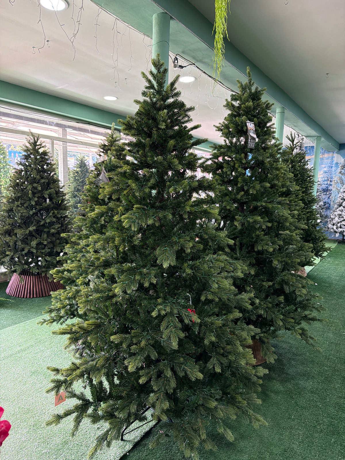 Albero di Natale Galloway Spruce 210 cm con 4000 LED – Ø130 cm Everlands
