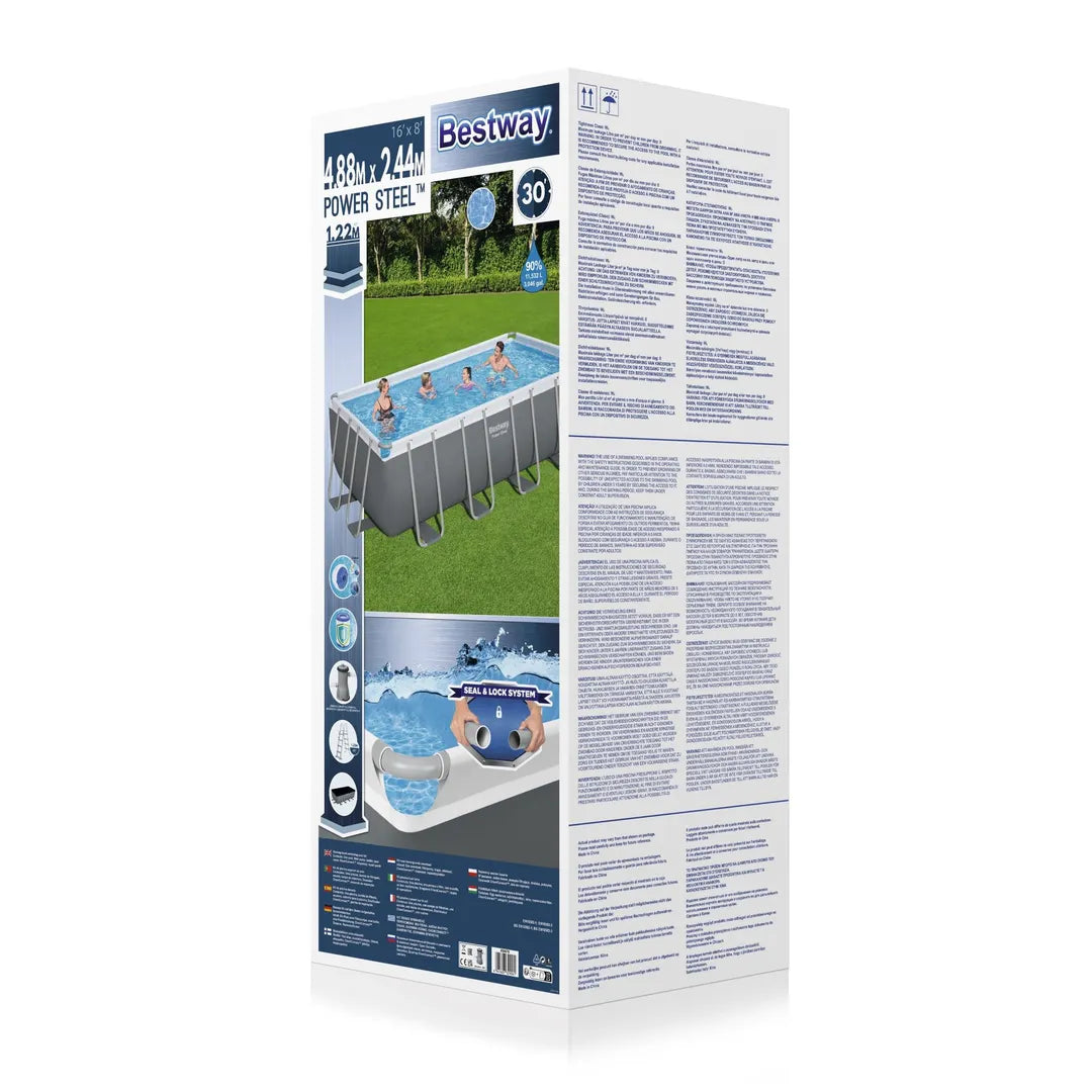 Piscina Power Steel da 488x244x122 cm