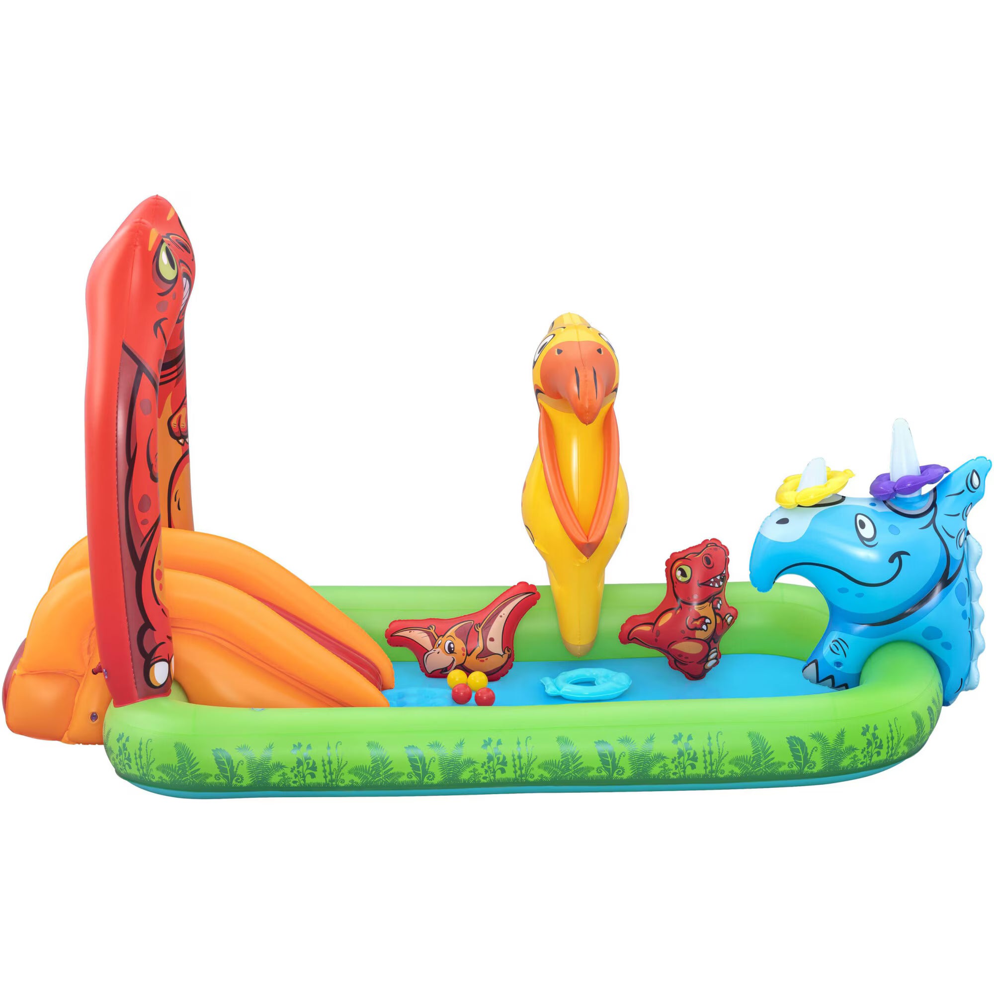 Bestway Play Center Jurassic Splash 241x140x137 cm con Scivolo