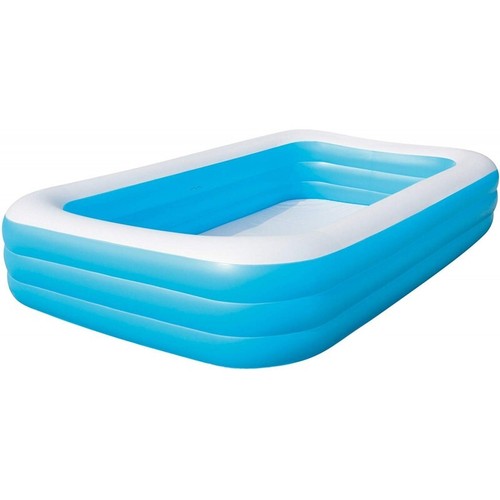 Bestway Piscina Family Rettangolare a 3 Anelli 305x183x56 cm