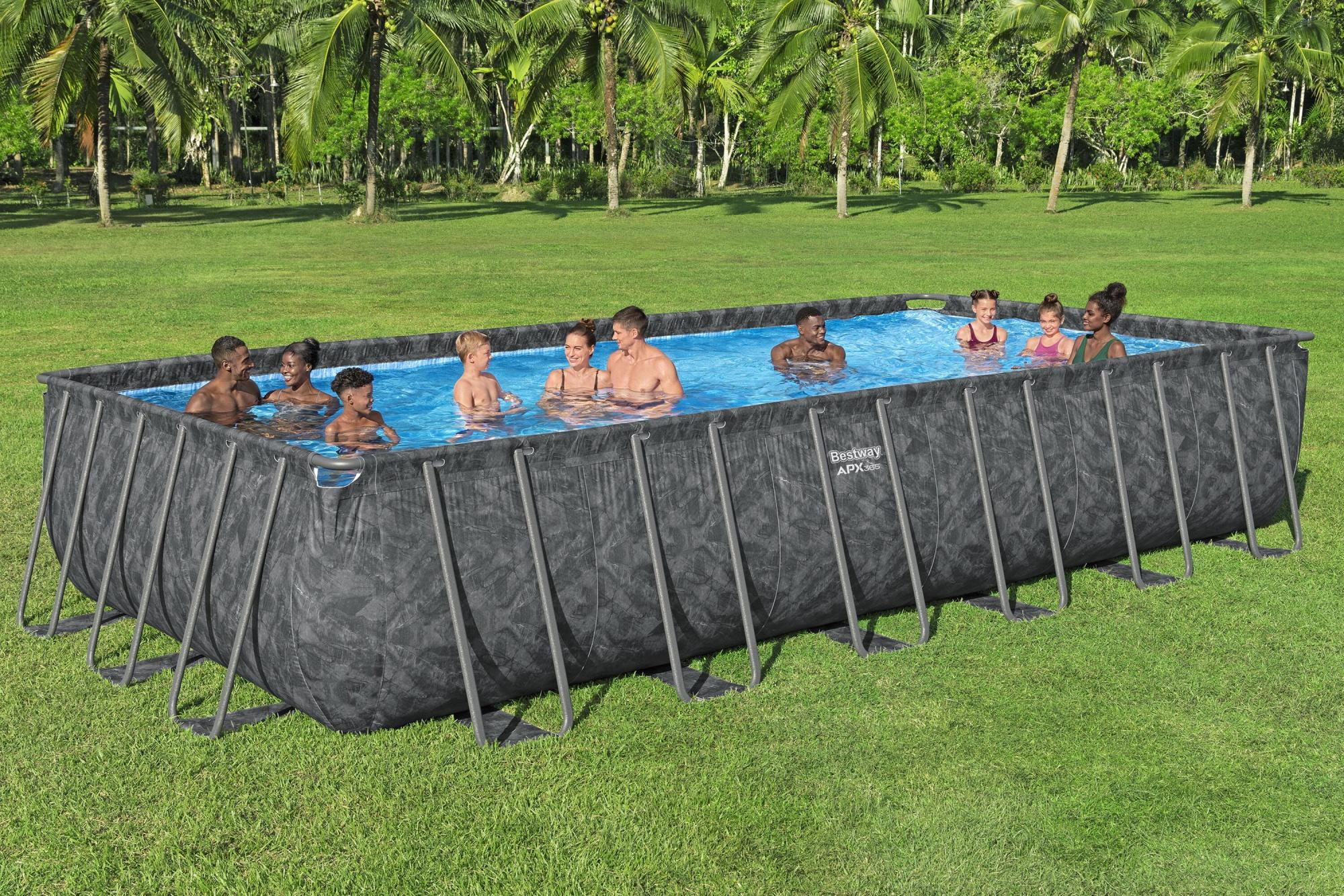 Piscina Fuori Terra Bestway APX 365 – 732x366x132 cm con Filtro a Sabbia