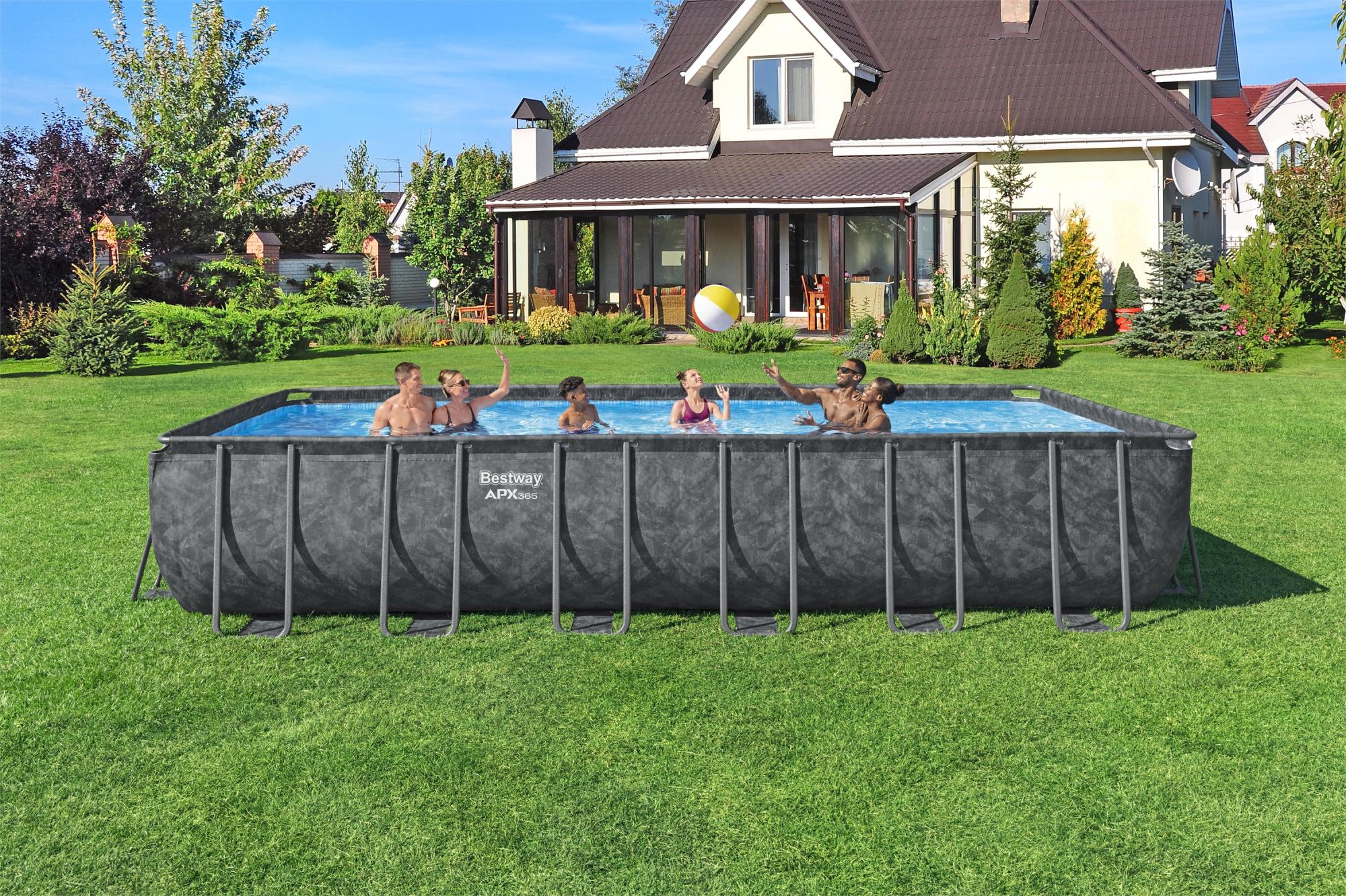 Piscina Fuori Terra Bestway APX 365 – 732x366x132 cm con Filtro a Sabbia