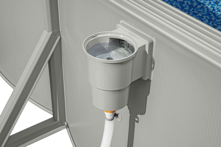 Piscina Fuori Terra Bestway Hydrium Ovale 500x366x122 cm con Filtro a Sabbia