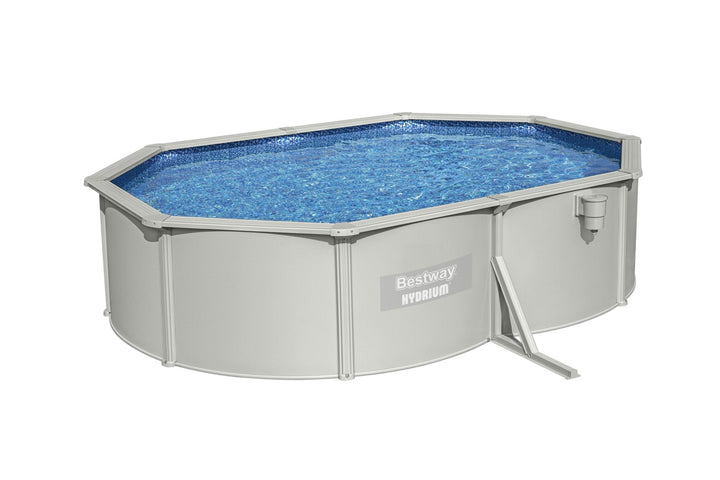 Piscina Fuori Terra Bestway Hydrium Ovale 500x366x122 cm con Filtro a Sabbia