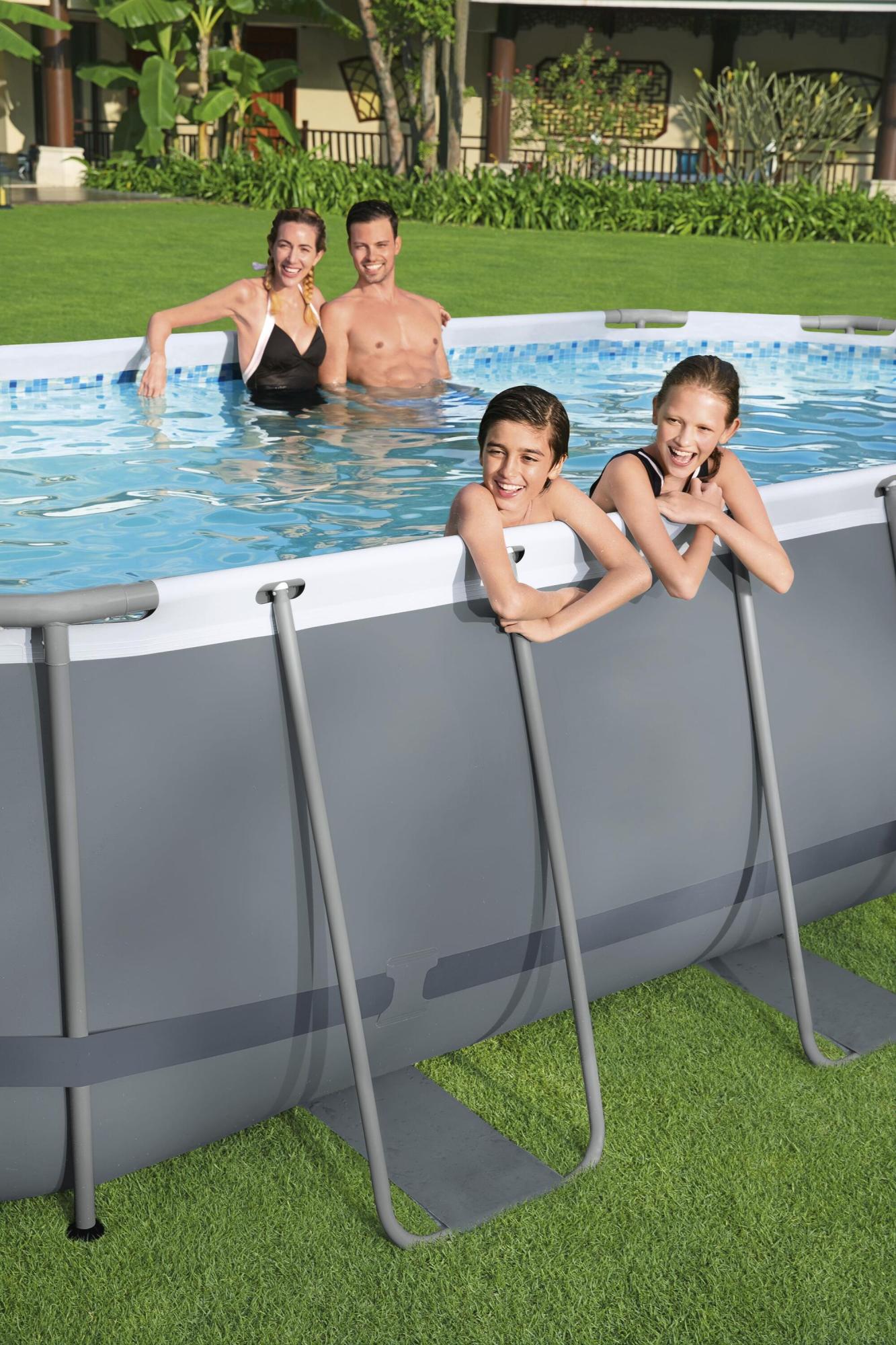 Piscina fuori terra ovale Bestway Steel Pro MAX™ 427 x 250 x 100 cm – Set completo