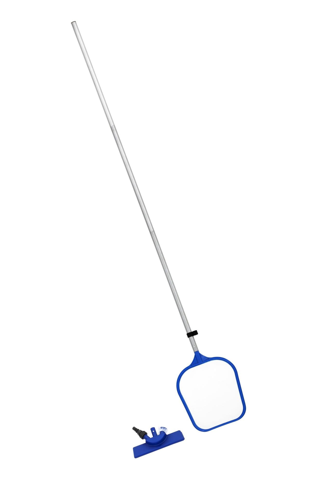 Kit Pulizia Piscina 203 cm con Asta e Testine Intercambiabili