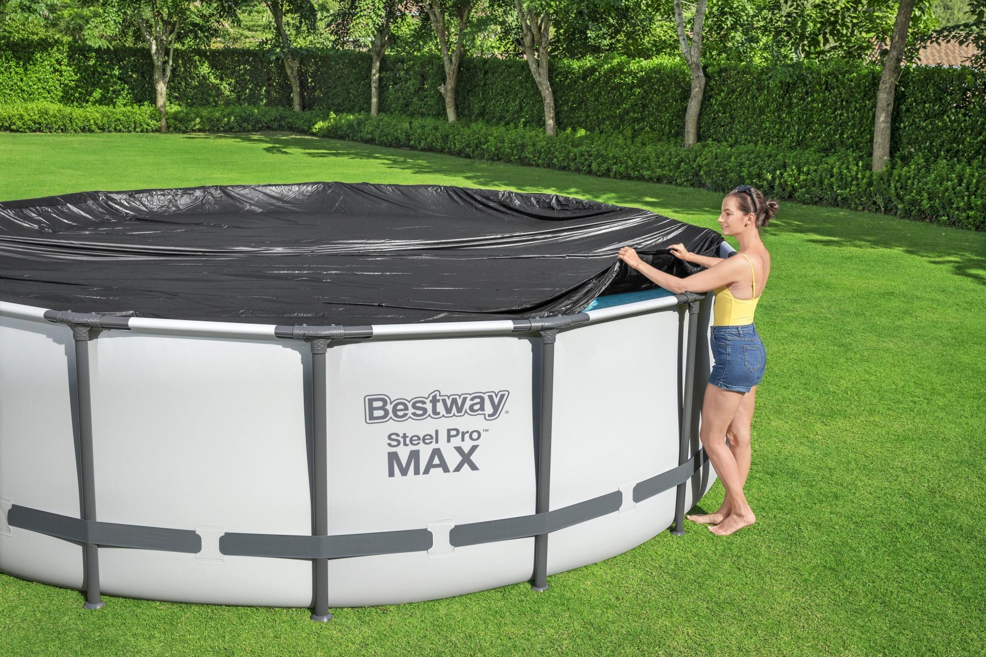 Copertura per Piscina Rotonda 549 cm Bestway