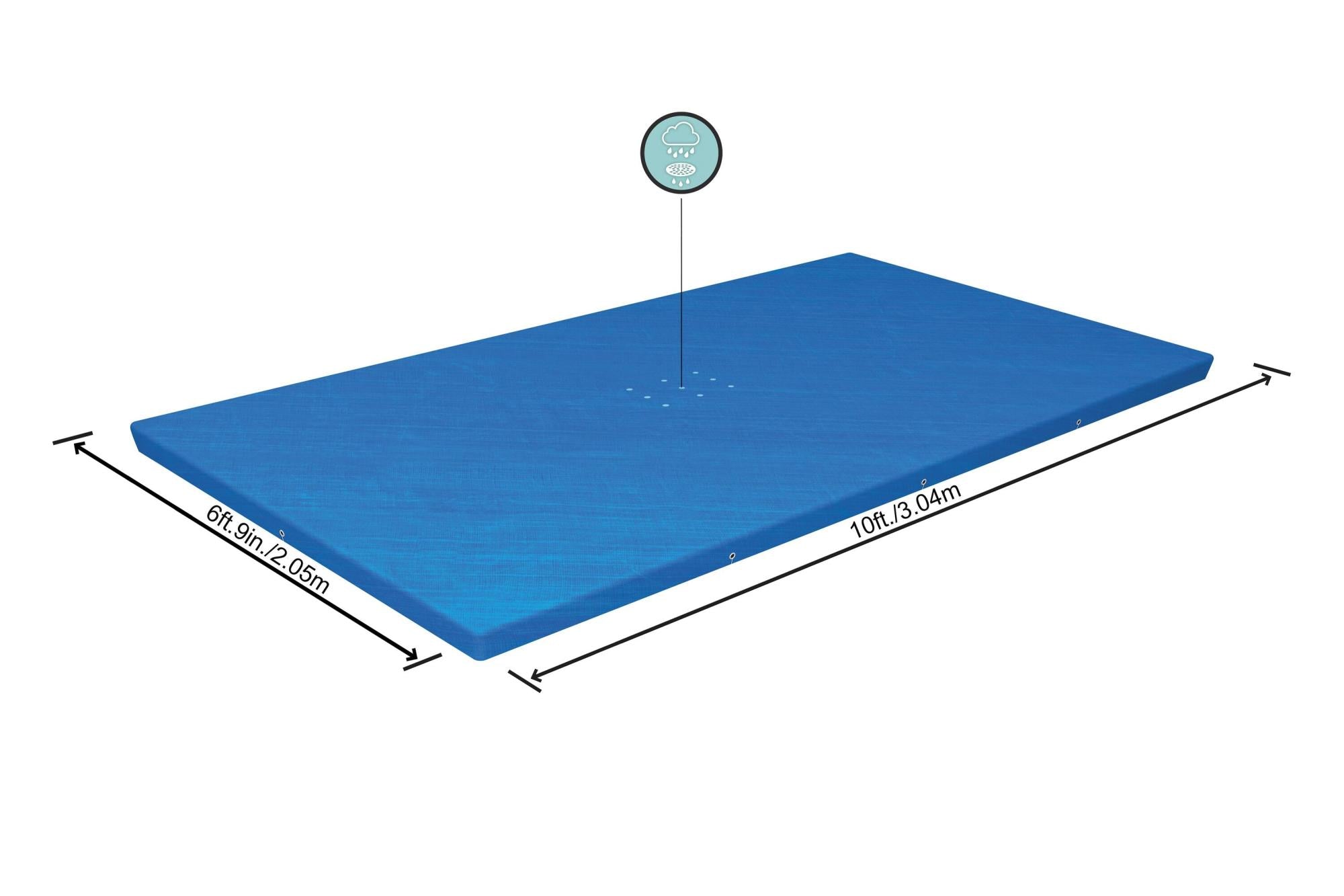 Copertura per Piscina Rettangolare 300 x 201 cm Bestway