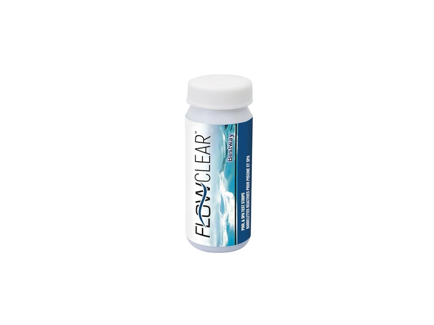 Strisce Test 3 in 1 per Piscina Bestway – Cloro, pH e Alcalinità – 50 Pezzi